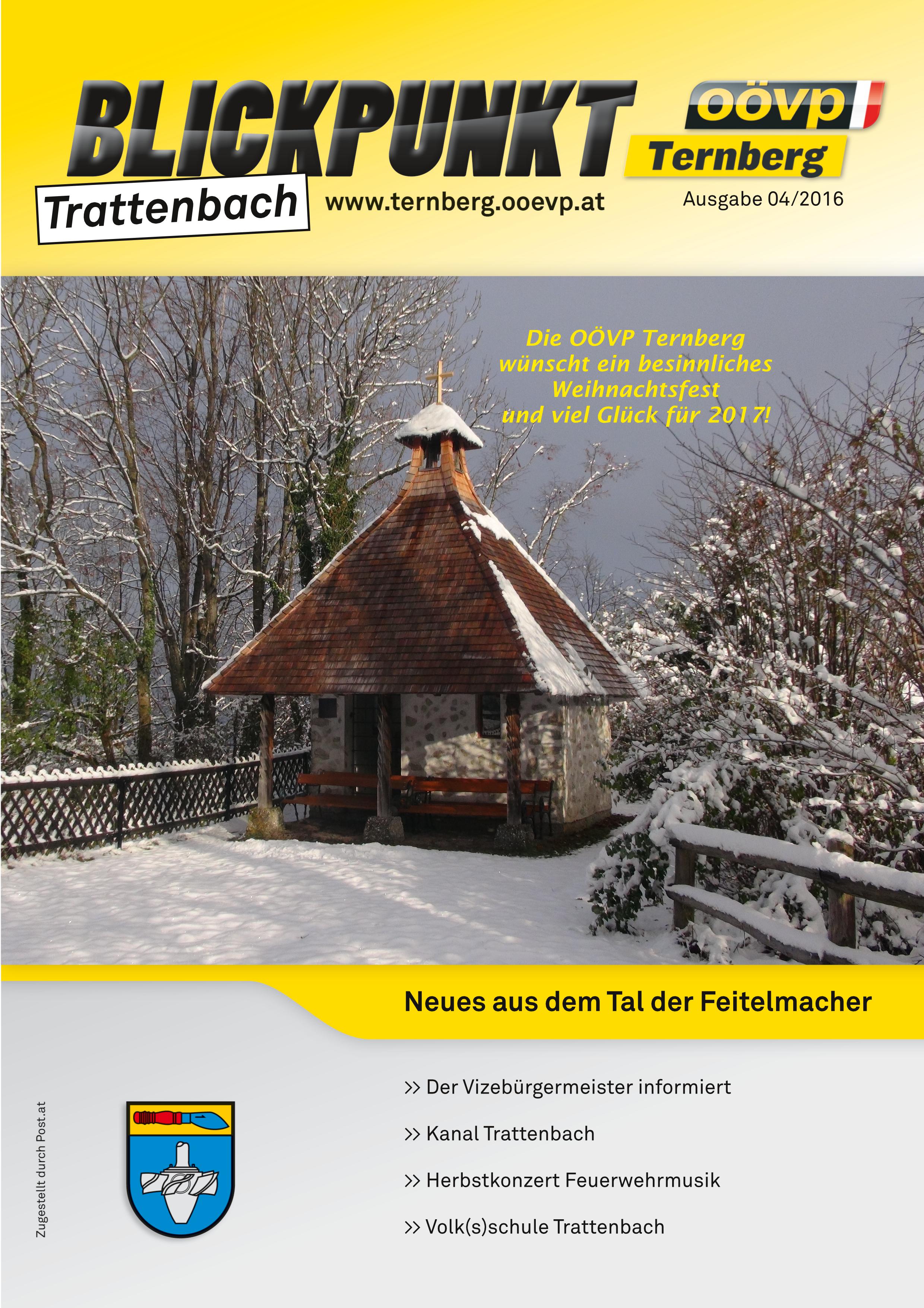 BLICKPUNKT 04/2016 Trattenbach